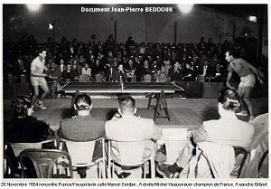 Oran - Bastrana - Salle Marcel Cerdan - Ping-Pong - 1954